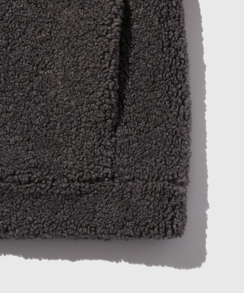 ADAM ET ROPE'（アダムエロペ）の「リバーシブルフーデットジャケット（その他アウター・メンズ・ブラック/キャメル・M/L）」の15枚目の写真