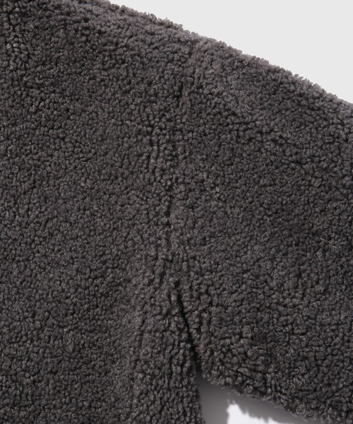 ADAM ET ROPE'（アダムエロペ）の「リバーシブルフーデットジャケット（その他アウター・メンズ・ブラック/キャメル・M/L）」の16枚目の写真