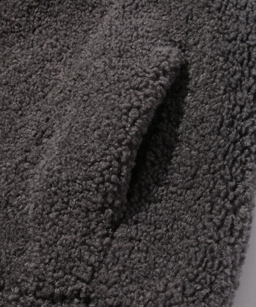 ADAM ET ROPE'（アダムエロペ）の「リバーシブルフーデットジャケット（その他アウター・メンズ・ブラック/キャメル・M/L）」の14枚目の写真