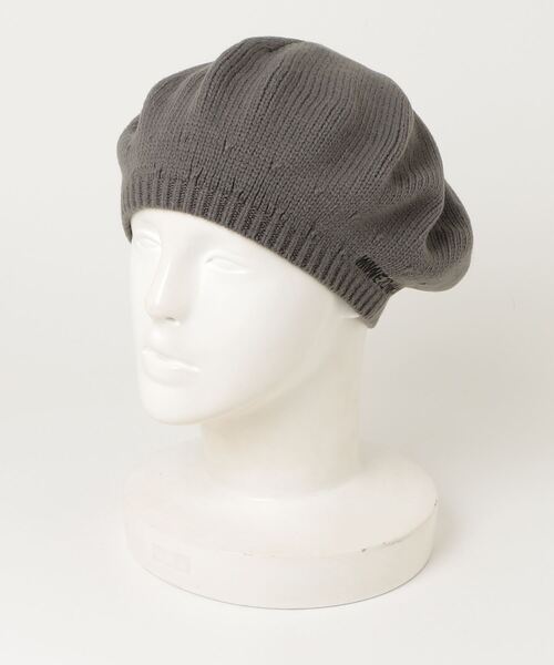Minnetonka（ミネトンカ）の「【MINNETONKA/ミネトンカ】MTK EX KNIT BERET　ニットベレー（ハンチング/ベレー帽・レディース・グレー/ブラウン/ブラック/アイボリー・FREE）」の3枚目の写真
