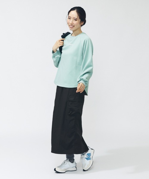 NEW BALANCE（ニューバランス）の「【別注】ニューバランス New Balance THE CITY シャイニーカーゴスカート 限定コラボ（スカート・レディース・グレー/ブラック/グリーン・L/M）」の14枚目の写真