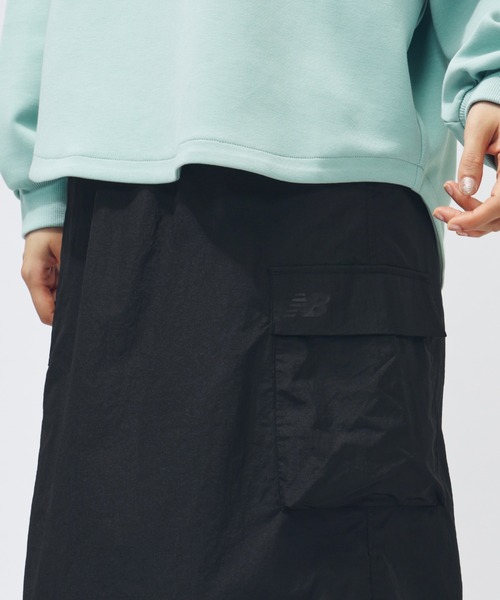 NEW BALANCE（ニューバランス）の「【別注】ニューバランス New Balance THE CITY シャイニーカーゴスカート 限定コラボ（スカート・レディース・グレー/ブラック/グリーン・L/M）」の11枚目の写真