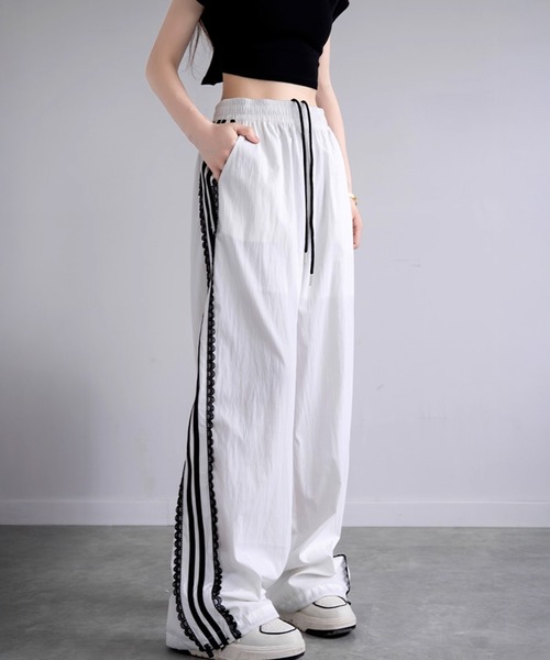 [完売品]サイドレーストラックパンツ △Side Lace Track Pants / サイドレーストラックパンツ（その他