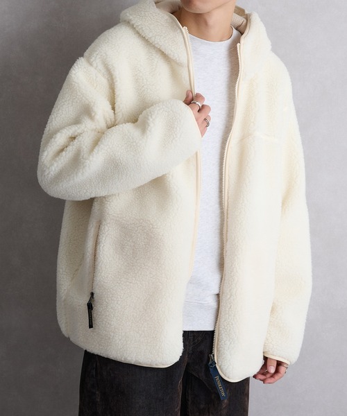 PENDLETON（ペンドルトン）の「【PENDLETON】ジップフーディ 5475-1025（パーカー・メンズ・チャコールグレー/アイボリー・M/L/S）」の5枚目の写真