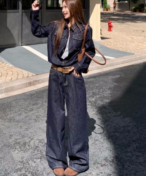 becometree デニムセットアップ becometree デニムセットアップ BECOME TREE デニムジャケット