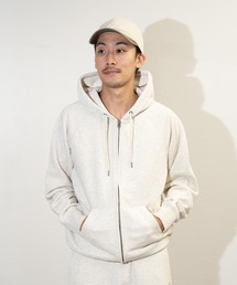 FRUIT OF THE LOOM | BASIC SWEAT ZIP UP HOODIE / ジップフーディー / ユニセックス / シンプル / セットアップ(パーカー)