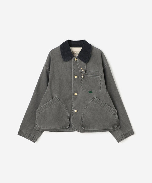 L.L.Bean（エルエルビーン）の「L.L.Bean | Bean's Prospect Harbor Field Coat WOMEN（カバーオール・レディース・ライトブラウン/チャコール・M）」の2枚目の写真