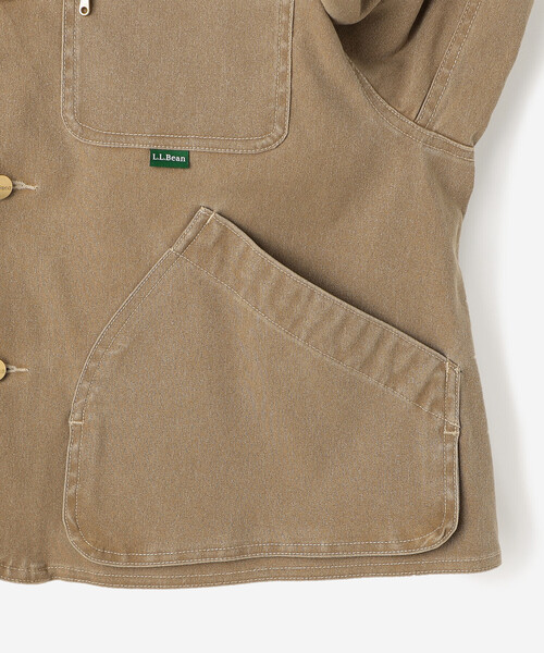 L.L.Bean（エルエルビーン）の「L.L.Bean | Bean's Prospect Harbor Field Coat WOMEN（カバーオール・レディース・ライトブラウン/チャコール・M）」の8枚目の写真