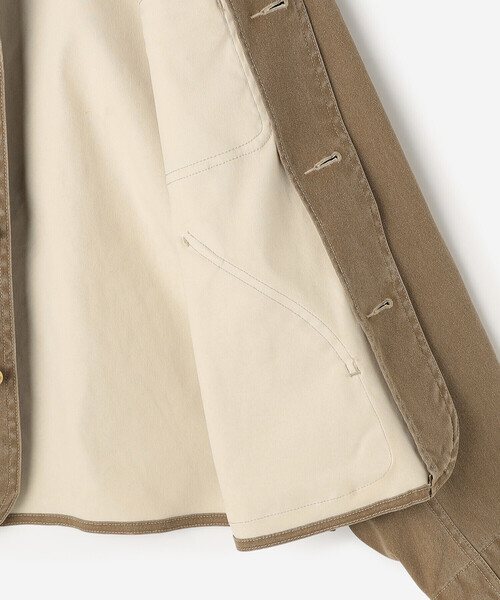 L.L.Bean（エルエルビーン）の「L.L.Bean | Bean's Prospect Harbor Field Coat WOMEN（カバーオール・レディース・ライトブラウン/チャコール・M）」の9枚目の写真