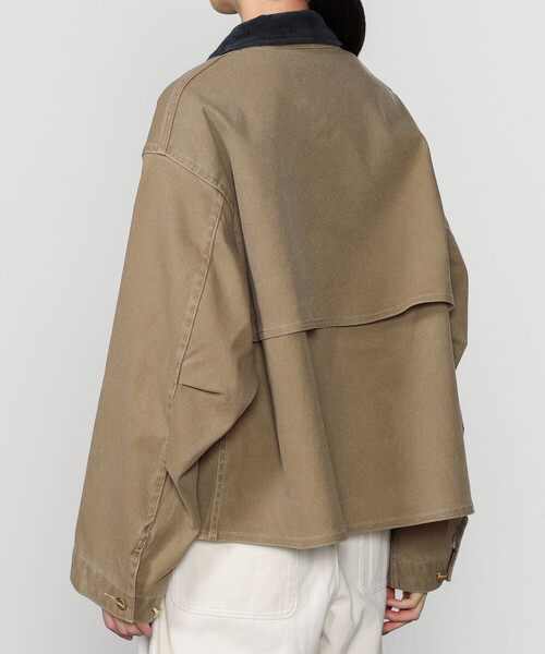 L.L.Bean（エルエルビーン）の「L.L.Bean | Bean's Prospect Harbor Field Coat WOMEN（カバーオール・レディース・ライトブラウン/チャコール・M）」の17枚目の写真