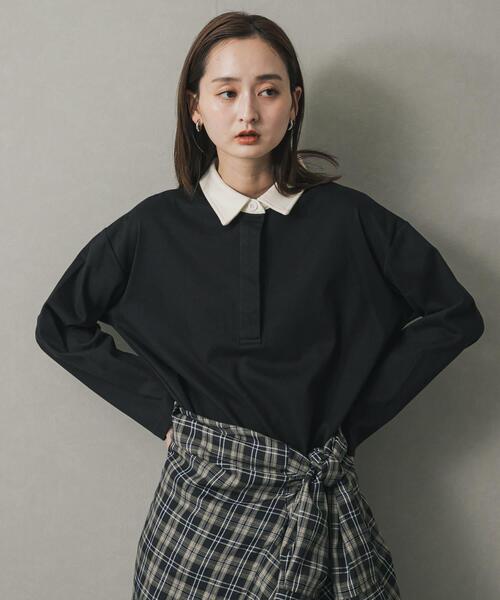 SEE SEE editor choice ポロシャツ SENSE OF PLACE by URBAN RESEARCH ポロシャツ ストレッチショート