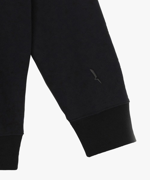 AIGLE（エーグル）の「フレンチテリースウェットフーディー / プルオーバーパーカー（パーカー・メンズ・ブラック/アイボリー・L/M）」の15枚目の写真