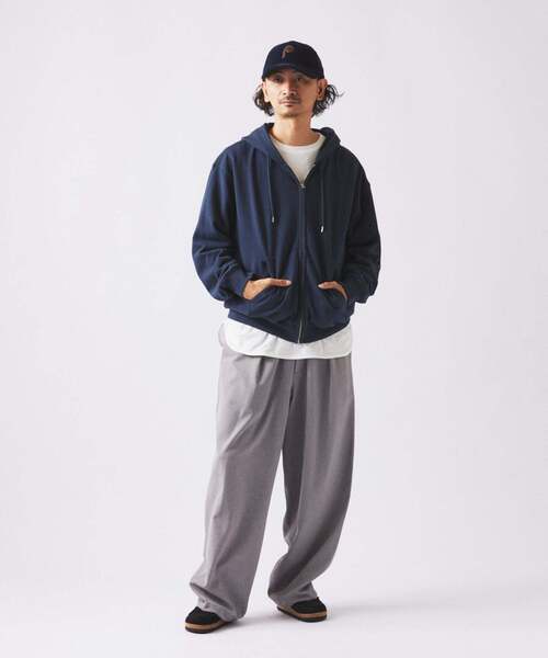 JOURNAL STANDARD relume(ジャーナルスタンダード レリューム)の「【60’s】ヴィンテージピグメント ジップ パーカー(パーカー・メンズ・ネイビー/ピンク/ブラック・MEDIUM/LARGE)」の8枚目の写真