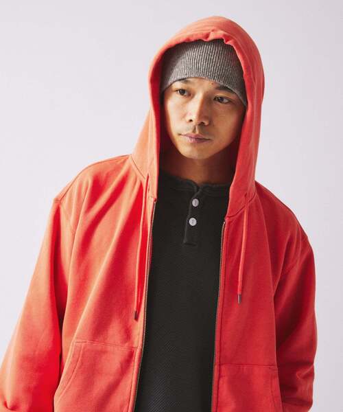 JOURNAL STANDARD relume(ジャーナルスタンダード レリューム)の「【60’s】ヴィンテージピグメント ジップ パーカー(パーカー・メンズ・ネイビー/ピンク/ブラック・MEDIUM/LARGE)」の21枚目の写真