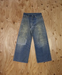 many men many mind（メニーメンメニーマインド）の「MANYMENMANYMINDS / NTX転写プリントデニム/5ポケットパンツ（デニムパンツ）」