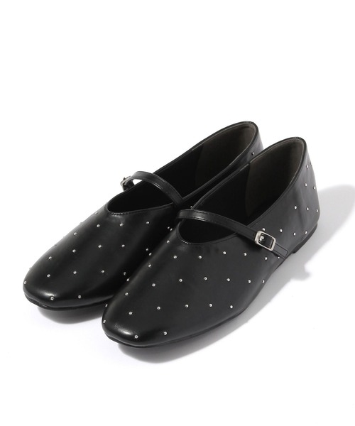 studio CLIP（スタディオクリップ）の「ワンストラップスタッズパンプス（パンプス・レディース・ブラック/アイボリー/ブラウン・MEDIUM/LARGE）」の21枚目の写真