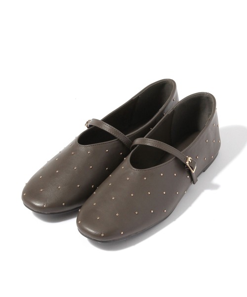 studio CLIP（スタディオクリップ）の「ワンストラップスタッズパンプス（パンプス・レディース・ブラック/アイボリー/ブラウン・MEDIUM/LARGE）」の22枚目の写真