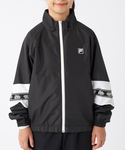 セール】【FILA/フィラ】キッズウィンドブレーカー｜ファスナー仕様