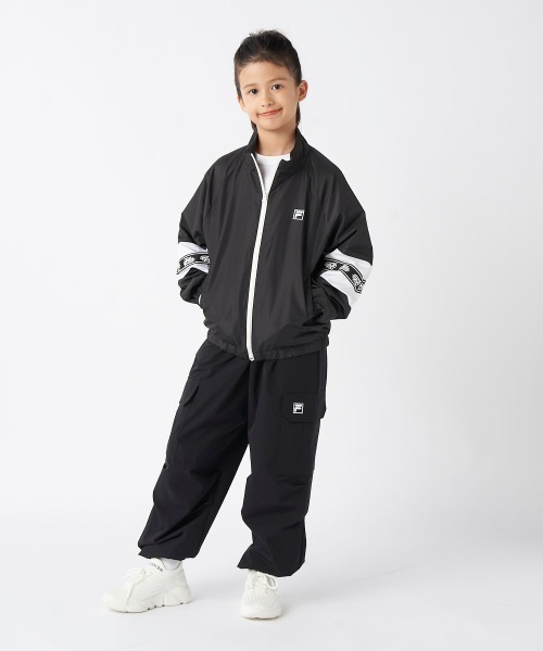 フィラ（FILA）/ウインドブレーカー ソウガラジャケット セール】【FILA/フィラ】キッズウィンドブレーカー｜ファスナー仕様