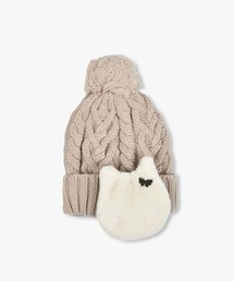 ANNA SUI | ネコ耳当てニットワッチ(ニットキャップ/ビーニー)