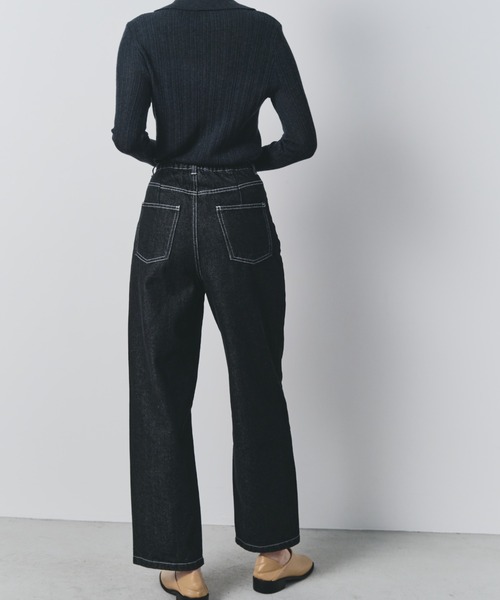 フロントクロスデニムパンツ（デニムパンツ）｜bita.（ビタ）の