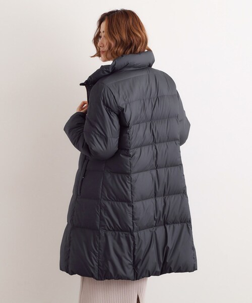 セール】【名品アウター/800FP・多機能】つつまれダウンロング（ダウン