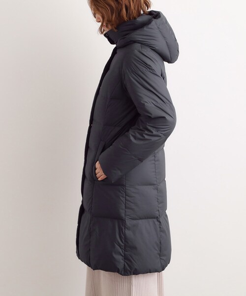 セール】【名品アウター/800FP・多機能】つつまれダウンロング（ダウン