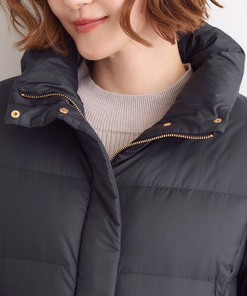 名品アウター/800FP・多機能】つつまれダウンロング（ダウンジャケット