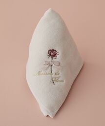 Maison de FLEUR | ローズ刺繍タオルハンカチ(ハンカチ/ハンドタオル)
