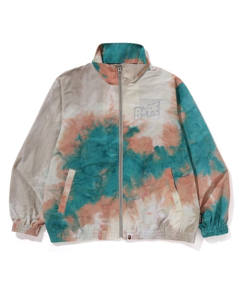 美品 A BATHING APE TIE DYE TRACK JACKET セール】TIE DYE TRACK JACKET（ナイロンジャケット）｜A BATHING APE
