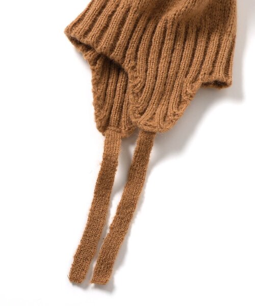 BREEZE（ブリーズ）の「【WEB限定】くま耳ボンネット（ニットキャップ/ビーニー・キッズ・ネイビー/ブラウン・54/58/50）」の5枚目の写真