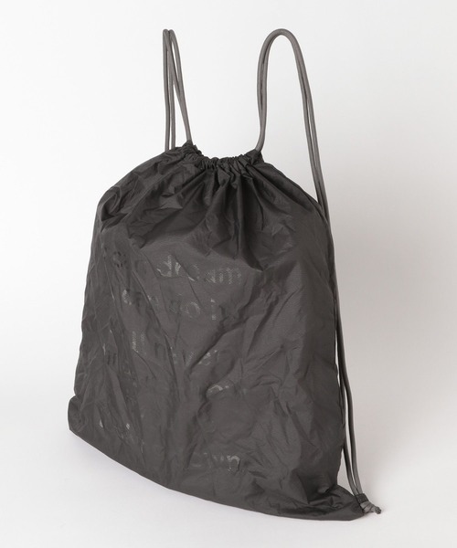 GLOBAL WORK（グローバルワーク）の「撥水ロゴナップサック/595753（バックパック/リュック・レディース・ブラック/ベージュ/オレンジ/ライトグレー/ライトグリーン/パープル系その他2・FREE）」の3枚目の写真