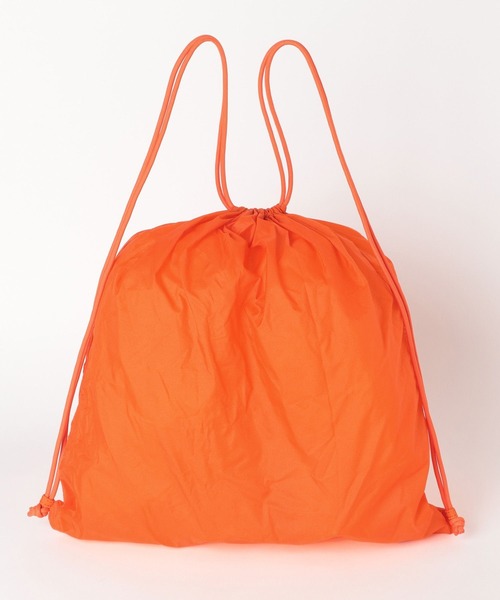 GLOBAL WORK（グローバルワーク）の「撥水ロゴナップサック/595753（バックパック/リュック・レディース・ブラック/ベージュ/オレンジ/ライトグレー/ライトグリーン/パープル系その他2・FREE）」の8枚目の写真