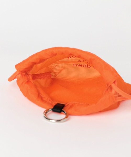 GLOBAL WORK（グローバルワーク）の「撥水ロゴナップサック/595753（バックパック/リュック・レディース・ブラック/ベージュ/オレンジ/ライトグレー/ライトグリーン/パープル系その他2・FREE）」の19枚目の写真