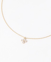 LAKOLE（ラコレ）の「四つ葉ビジューネックレス / 592750（ネックレス）」