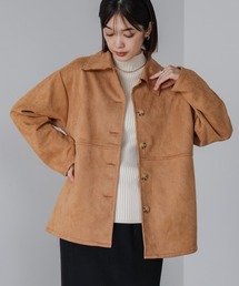 Bou Jeloud（ブージュルード）の「ステンカラースエードジャケット（テーラードジャケット）」