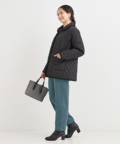 A&S シルク　キルトライナージャケット　黒 レア arts&scienceアーツアンドサイエンス シルクキルティング