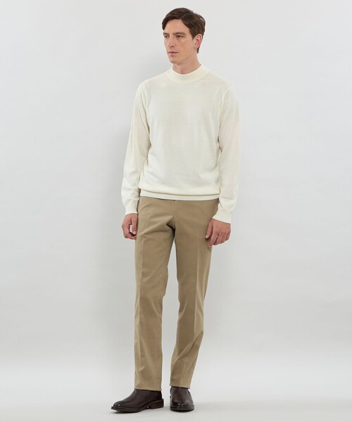 MACKINTOSH LONDON（マッキントッシュ ロンドン）の「【Adjustable Fit】【Olimpias/オリンピアス】コットンストレッチスラックス（スラックス・メンズ・グレー系その他/ベージュ系その他2・94/82/78/86/90）」の5枚目の写真
