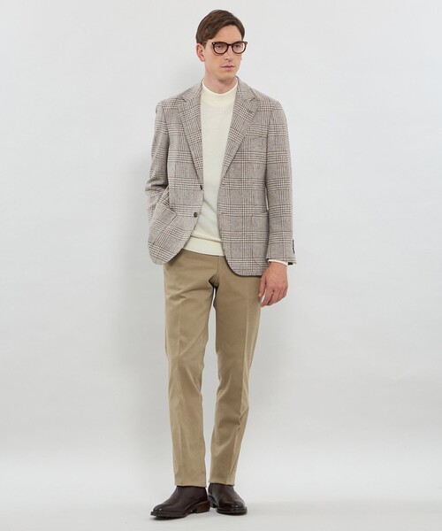 MACKINTOSH LONDON（マッキントッシュ ロンドン）の「【Adjustable Fit】【Olimpias/オリンピアス】コットンストレッチスラックス（スラックス・メンズ・グレー系その他/ベージュ系その他2・94/82/78/86/90）」の6枚目の写真