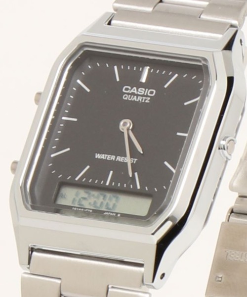 CASIO(カシオ)の「【RES】【CASIO(カシオ)】アナデジ メタル(アナログ腕時計・メンズ・ホワイト/ホワイト系その他/ブラック・FREE)」の7枚目の写真
