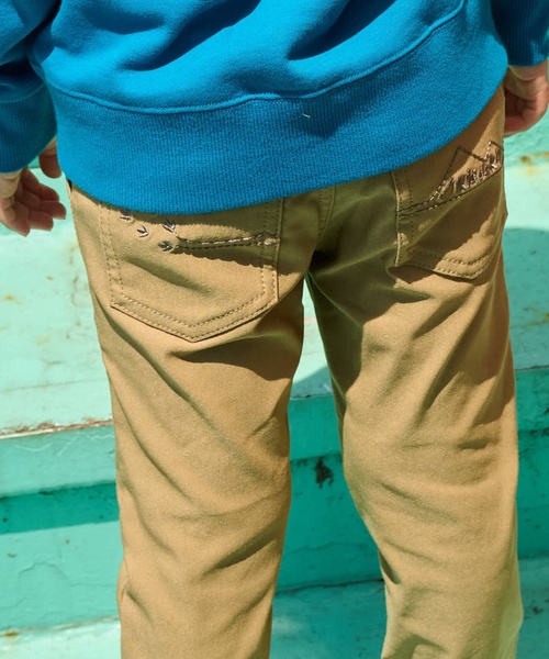 kladskap（クレードスコープ）の「恐竜裾折り返しロング丈ストレートパンツ（その他パンツ・キッズ・ベージュ/カーキ・100cm/110cm/120cm/90cm/130cm）」の20枚目の写真