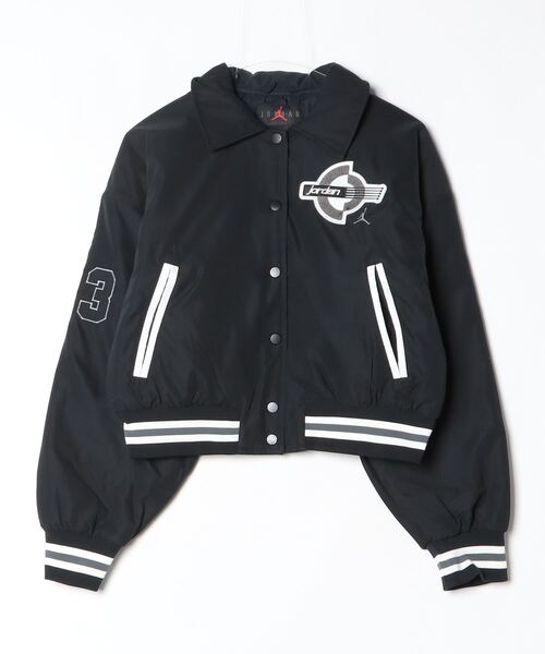 JORDAN BRAND(ジョーダンブランド)の「NIKE WMNS AS W J BRK VARSITY JKT FILL HV0404(その他アウター・レディース・グリーン/ブラック・S)」の16枚目の写真