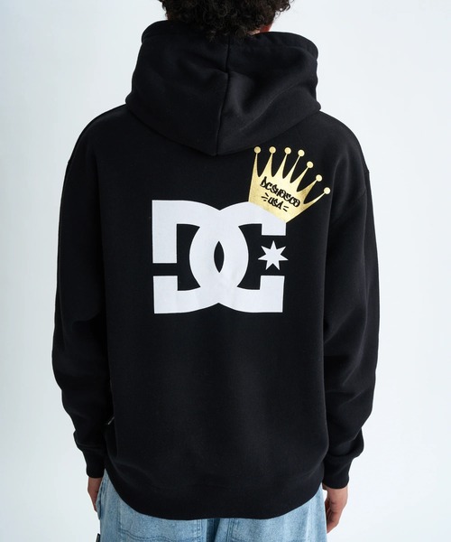DC SHOES(ディーシーシューズ)の「25 CROWN STAR PH/DCワンポイントロゴパーカー・フーディー(パーカー・メンズ・グレー/ブラック・MEDIUM/LARGE/X-LARGE)」の9枚目の写真