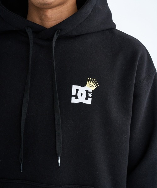 DC SHOES(ディーシーシューズ)の「25 CROWN STAR PH/DCワンポイントロゴパーカー・フーディー(パーカー・メンズ・グレー/ブラック・MEDIUM/LARGE/X-LARGE)」の8枚目の写真