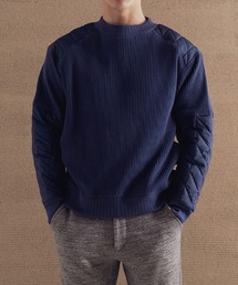 LAVENHAM（ラベンハム）の「【 日本製・ワッフルシャツ 】Jackman X Lavenham Waffle Armored Midneck Mens / ジャックマン ワッフル アーマード ミッドネック メンズ（スウェット）」