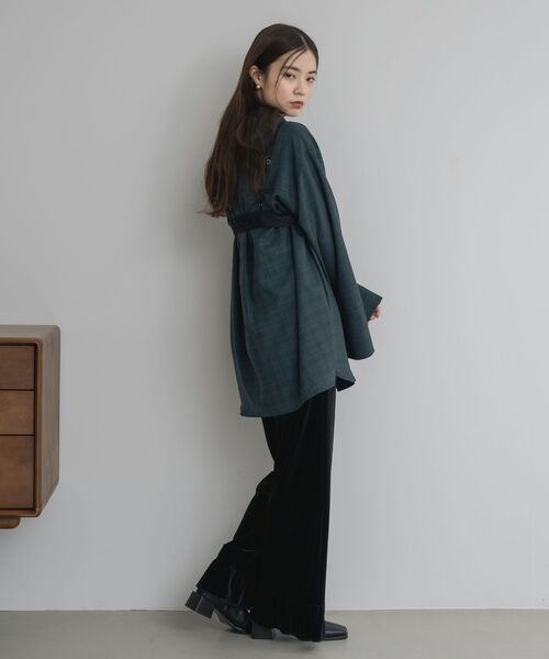 kivi（キヴィ）の「裾フレアベロアパンツ（その他パンツ・レディース・イエロー系/ブラウン/ブラック・FREE）」の18枚目の写真