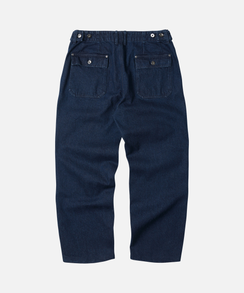 FRIZMWORKS（フリズムワークス）の「DENIM DOUBLE KNEE PANTS _ INDIGO（デニムパンツ・メンズ・その他・LARGE）」の2枚目の写真