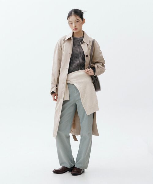 MUSINSA STANDARD WOMAN（ムシンサスタンダードウーマン）の「ウィメンズガーメントダイレギュラーフィットデニムパンツ[ダスティミント]（デニムパンツ・レディース・その他・30/24/25/26/27/28/29）」の6枚目の写真