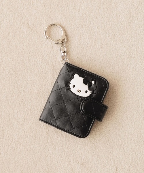 HELLO KITTY】キルティングプロフブックキーチャーム 599574