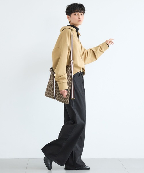 BARNYARDSTORM（バンヤードストーム）の「BARNYARDSTORM / マシュマロスキッパーブラウス【撥水】（シャツ/ブラウス・レディース・オフホワイト/ブラック/キャメル・M/S）」の22枚目の写真